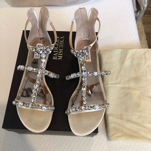 Badgley Mischka Wedding Sandals - Brand New!